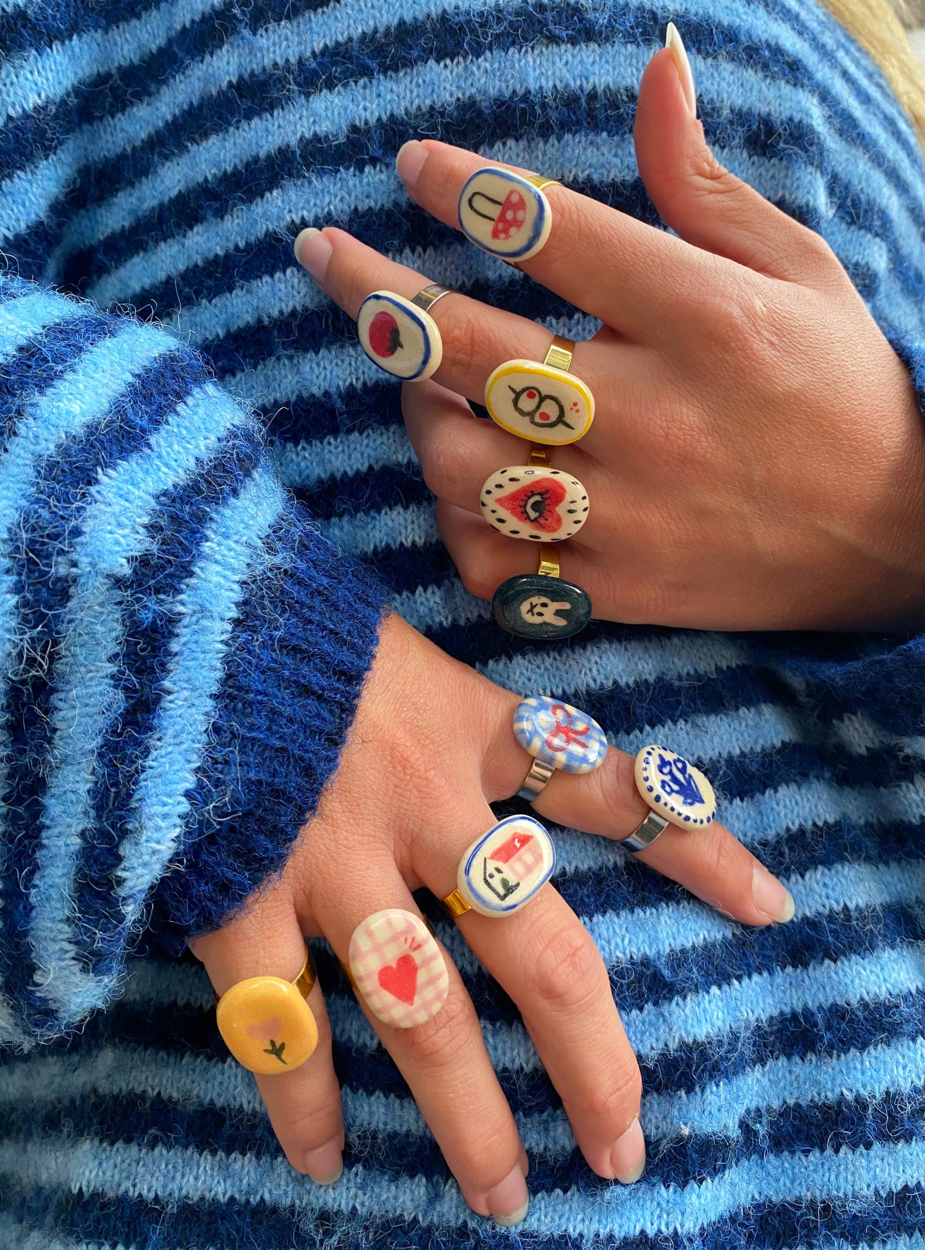 Anillos de cerámica